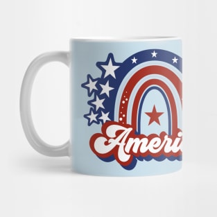 America Rainbow Mug